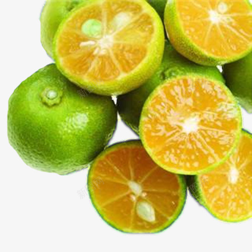 新鲜脆皮青桔png免抠素材_新图网 https://ixintu.com 新鲜水果 水果素材 青桔 食物