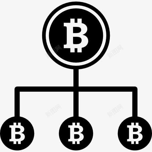 比特币下行线图形图标png_新图网 https://ixintu.com 下来 商业 商务 图形 比特币 线 钱