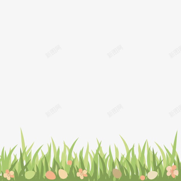 绿色装饰草地png免抠素材_新图网 https://ixintu.com 绿色 草地 装饰草地 青草