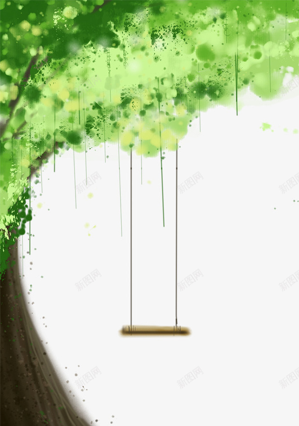 绿色树木卡通背景psd免抠素材_新图网 https://ixintu.com 卡通 树木 绿色 绿色树木 绿色树木卡通背景 背景 背景图