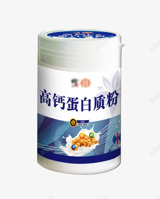 高钙蛋白质粉png免抠素材_新图网 https://ixintu.com 产品实物 蛋白质粉 补钙 钙质