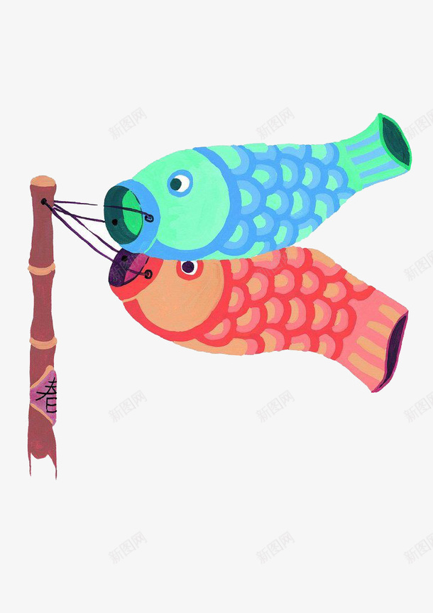 手绘鲢鱼旗png免抠素材_新图网 https://ixintu.com png 手绘 素材 红色 鱼 鲢鱼旗