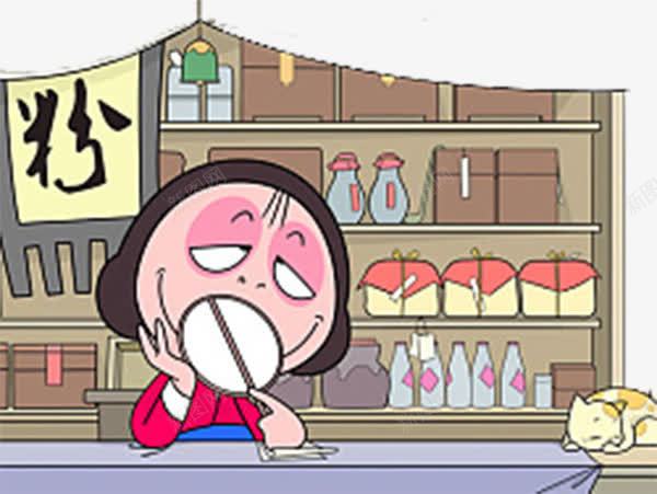 卡通门铺png免抠素材_新图网 https://ixintu.com 创意 卡通人物 门铺 食品