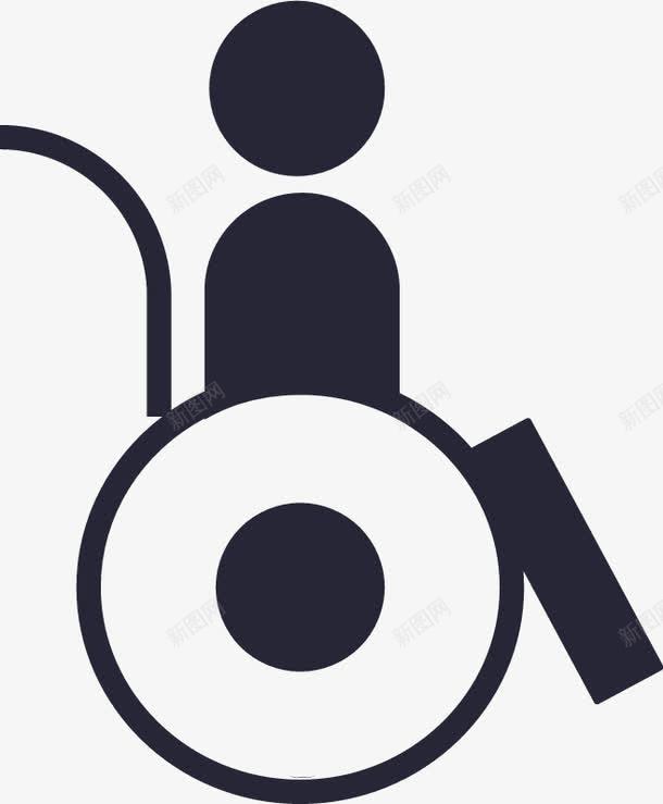 轮椅上的人png免抠素材_新图网 https://ixintu.com 轮椅上的人