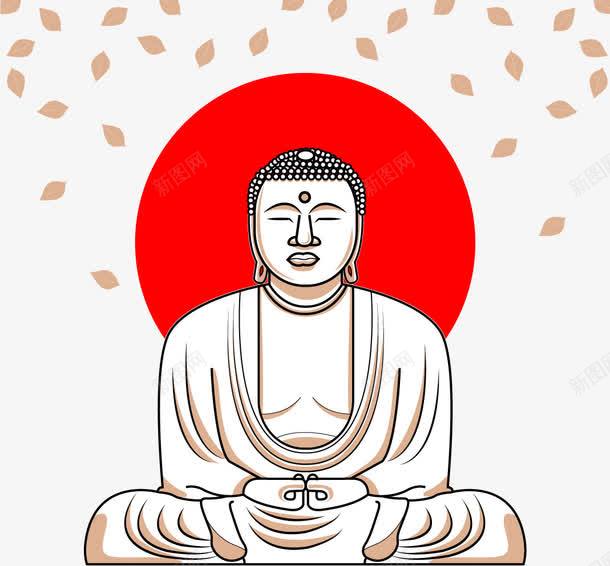 手绘如来佛祖png免抠素材_新图网 https://ixintu.com 如来佛祖 手绘 神仙