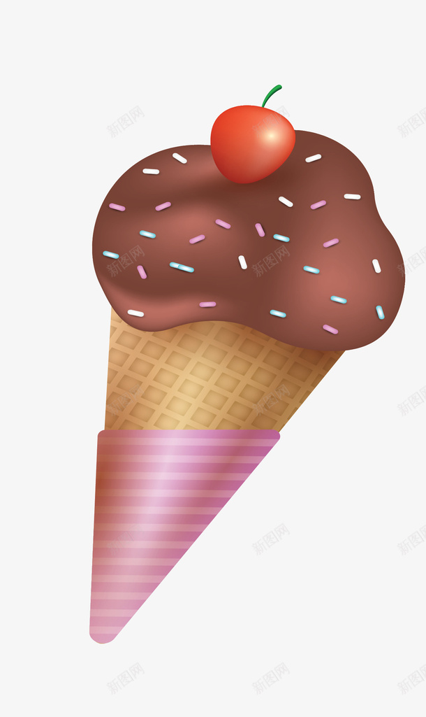 巧克力口味夏天冰激凌矢量图ai免抠素材_新图网 https://ixintu.com 冰激凌 夏天 夏天冰激凌 巧克力 巧克力冰激凌 矢量png 矢量图