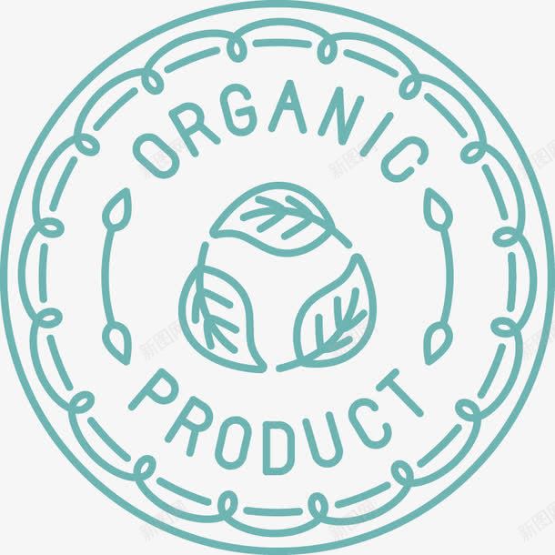 有机食品英文标签png免抠素材_新图网 https://ixintu.com 健康 标签 食品