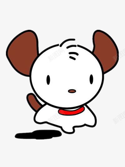 可爱的小白狗png免抠素材_新图网 https://ixintu.com 动物 呆萌 白色 素材