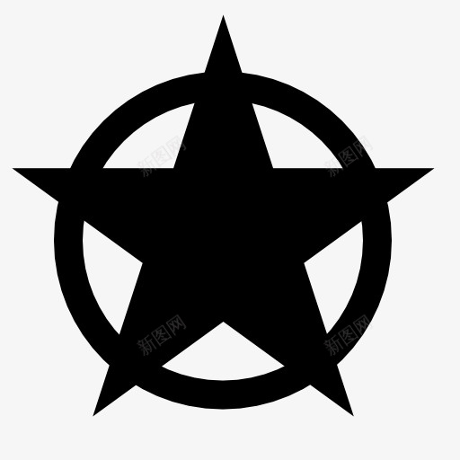 五角星标志图标png_新图网 https://ixintu.com star 五角星 星星