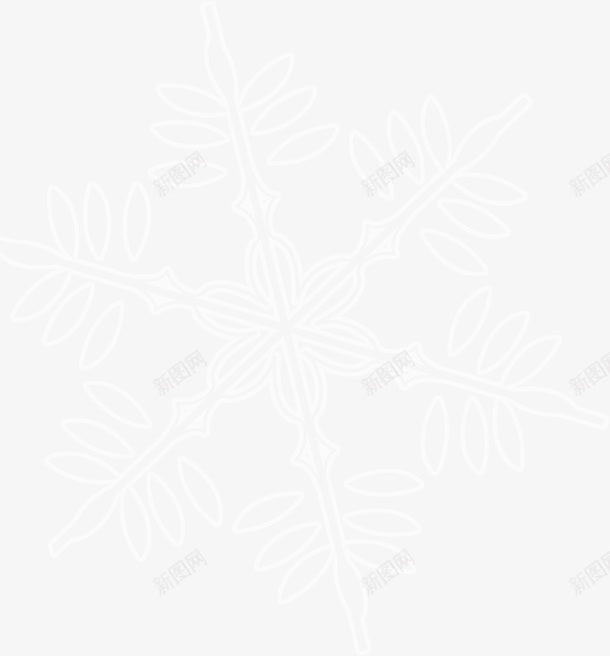 白色简约朦胧树枝png免抠素材_新图网 https://ixintu.com 朦胧 树枝 白色 简约