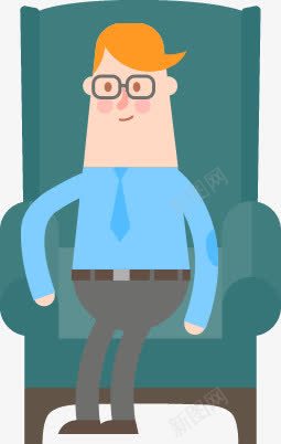 卡通成功人士土豪png免抠素材_新图网 https://ixintu.com 人士 卡通 土豪 成功