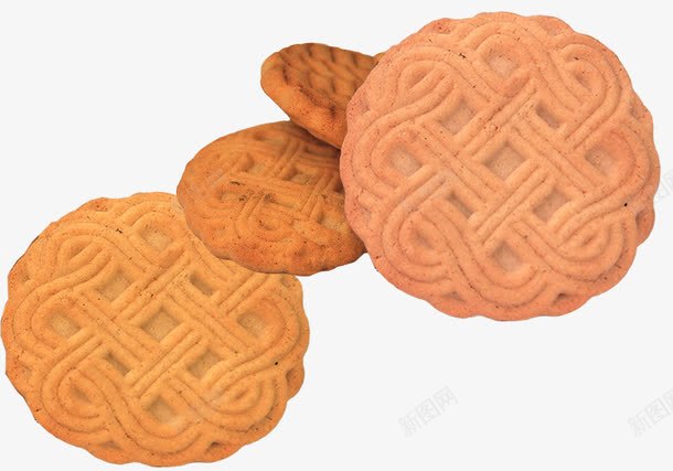 奶油饼干png免抠素材_新图网 https://ixintu.com 中国结饼干 奶油 美食 零食 饼干素材