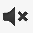 静音令牌黑暗图标png_新图网 https://ixintu.com mute 静音