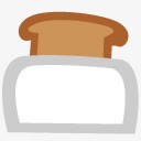 烤面包食物iSystem临时演员图标png_新图网 https://ixintu.com food toast 烤面包 食物