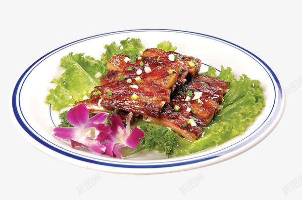油炸酥排png免抠素材_新图网 https://ixintu.com 中华美食 中国美食 产品实物 排骨 绿色食品 菜品 酥排 餐饮