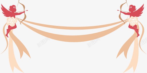 情人节头部帷幕png免抠素材_新图网 https://ixintu.com 头部 帷幕 情人节