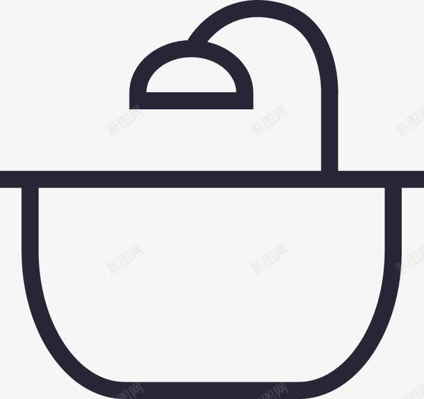 洗浴用品图标png_新图网 https://ixintu.com 洗浴用品