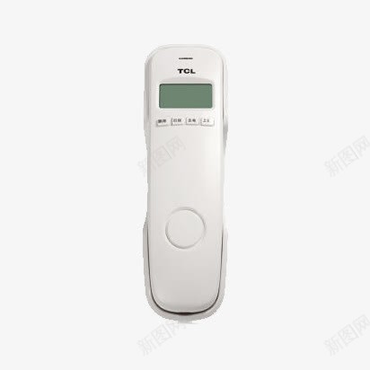 TCL座机电话HA868png免抠素材_新图网 https://ixintu.com TCL 产品实物 小挂机 座机电话 白色