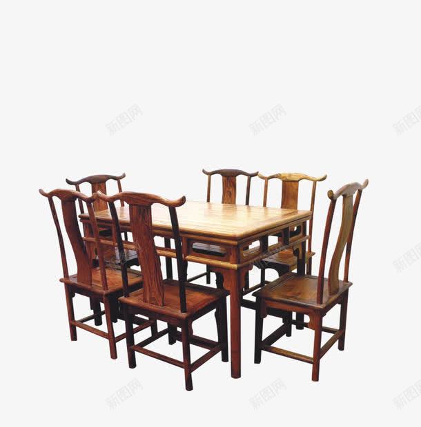 红木桌椅png免抠素材_新图网 https://ixintu.com 工艺品 红木 红木工艺 红木素材