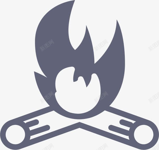篝火Smashicons图标png_新图网 https://ixintu.com Campfire 篝火