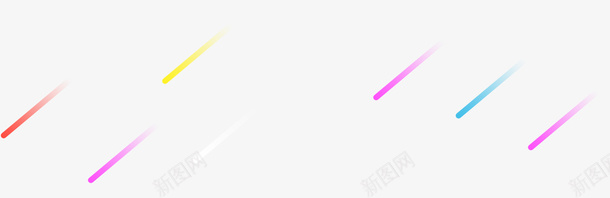 彩色漂浮元素psd免抠素材_新图网 https://ixintu.com 彩色 海报装饰 漂浮 炫酷