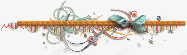 卡通装饰彩色蝴蝶结页头png免抠素材_新图网 https://ixintu.com 卡通装饰 彩色花仔 蝴蝶结 页头