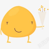 卡通饭团君表情png免抠素材_新图网 https://ixintu.com 卡通 表情 饭团 黄色