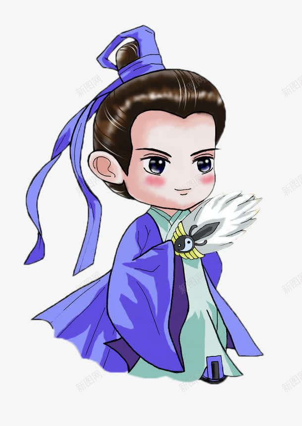 古代人物卡通png免抠素材_新图网 https://ixintu.com 人物卡通 古人物 古代人物卡通