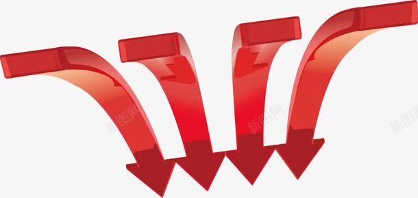 直降箭头矢量图ai免抠素材_新图网 https://ixintu.com 直降 直降箭头 箭头 网页 矢量图