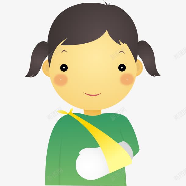 小女孩手受伤图案png免抠素材_新图网 https://ixintu.com 受伤女孩 图案 小女孩 手受伤