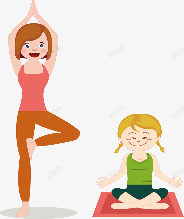 健康生活瑜伽矢量图ai免抠素材_新图网 https://ixintu.com 健康瑜伽 健康生活 女性瑜伽 瑜伽 矢量png 练瑜伽 矢量图