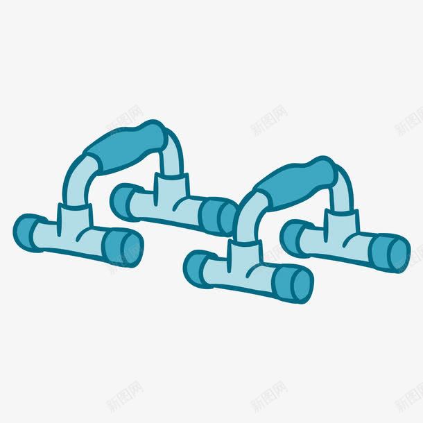 运动体育器材png免抠素材_新图网 https://ixintu.com 体育 器材 蓝色 运动