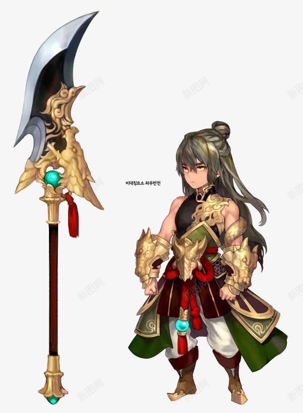 卡通力量型战士png免抠素材_新图网 https://ixintu.com 力量型 卡通 战士
