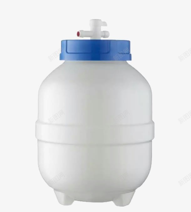 白色水桶png免抠素材_新图网 https://ixintu.com 产品实物 居家 日用 水桶