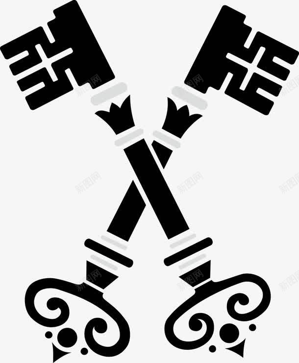 欧式皇室元素png免抠素材_新图网 https://ixintu.com 古典 欧式皇室元素 黑白装饰
