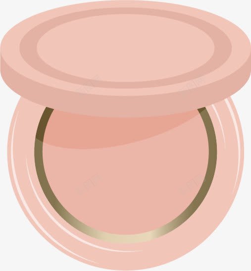 粉色粉底png免抠素材_新图网 https://ixintu.com 化妆品 卡通 手绘 扑粉 粉 粉色粉底