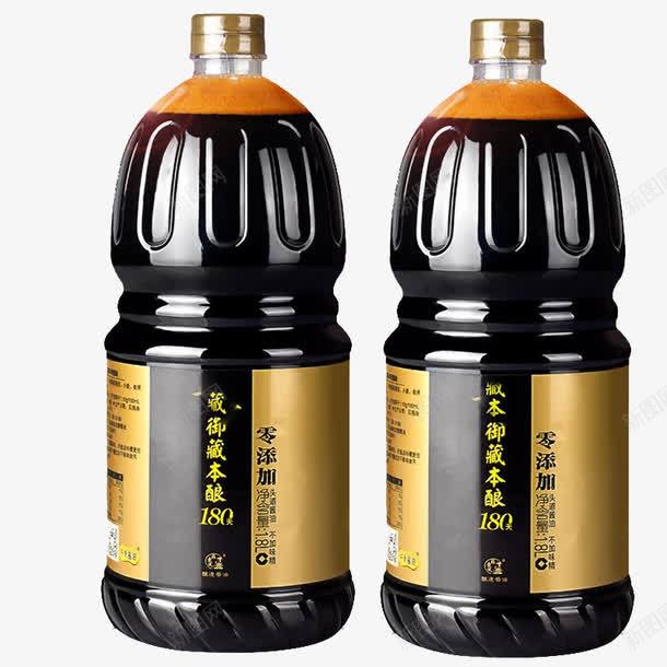 两大桶酱油png免抠素材_新图网 https://ixintu.com 两桶酱油 酱油广告 酱油瓶 量贩装酱油瓶