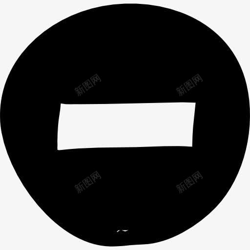 没有进入的迹象图标png_新图网 https://ixintu.com 交通标志 地图和国旗 标志 没有入口