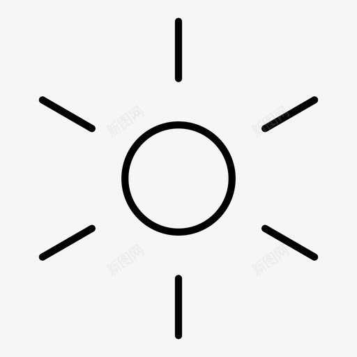 sun接口图标svg_新图网 https://ixintu.com sun 接口