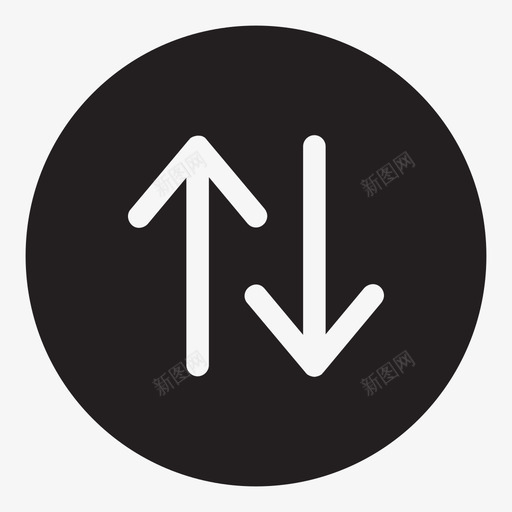 流箭头箭头字形集合图标svg_新图网 https://ixintu.com 流 箭头 箭头字形集合