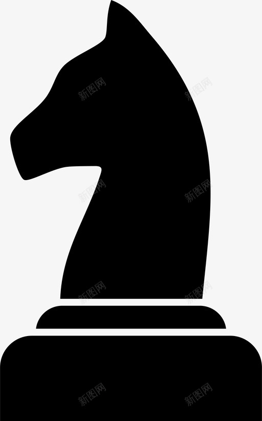 骑士国际象棋国际象棋棋盘图标svg_新图网 https://ixintu.com 体育运动 国际象棋 国际象棋棋盘 国际象棋比赛 国际象棋运动 骑士