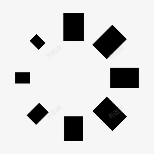 等待缓冲加载轮图标svg_新图网 https://ixintu.com 加载轮 等待 缓冲 过程