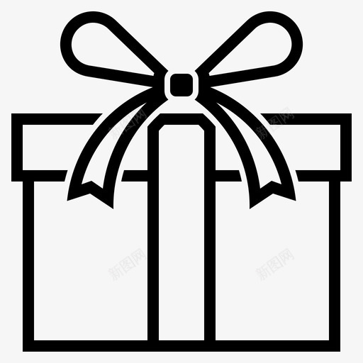 礼品礼物促销图标svg_新图网 https://ixintu.com 促销 商店 礼品 礼物 购物 购物提纲