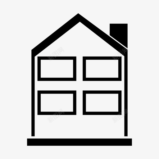 房子地址家图标svg_新图网 https://ixintu.com 住 地址 家 房子