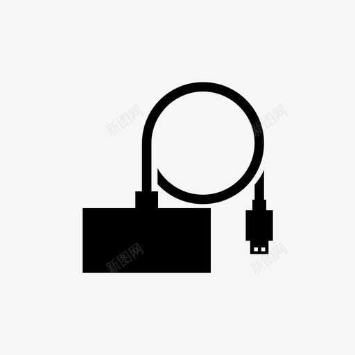 加密狗电缆数据图标svg_新图网 https://ixintu.com usb类型c 加密狗 数据 智能手机 电缆