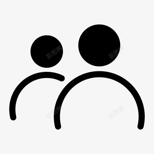 人观众团体图标svg_新图网 https://ixintu.com 一群人 人 团体 观众