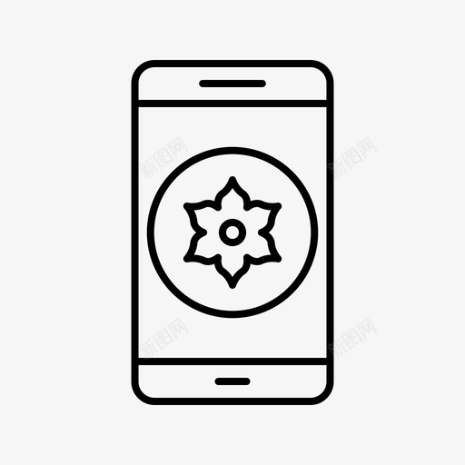 多媒体资料应用程序移动图标svg_新图网 https://ixintu.com 多媒体资料 应用程序 移动 移动应用程序