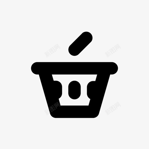 购物篮购物商店图标svg_新图网 https://ixintu.com 商店 购物 购物篮 银行理财