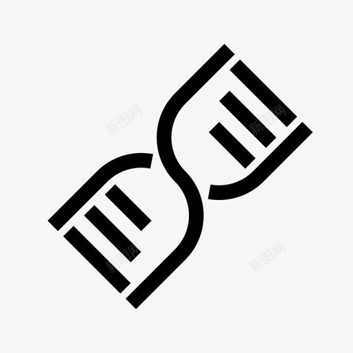 遗传学dna基因图标svg_新图网 https://ixintu.com dna rna 基因 基因组 科学 突变 遗传学
