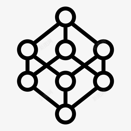 关联规则学习数据库格图标svg_新图网 https://ixintu.com 关联规则学习 数据库 机器学习 格